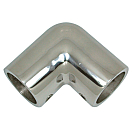 Купить Forniture nautiche italiane 2929461 Нержавеющая сталь 90° разъем Серебристый Silver 25 mm  7ft.ru в интернет магазине Семь Футов
