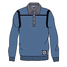 Купить Sea ranch BI-7-125-4009-L Свитер Свитер Hank Голубой  Sky Wash L 7ft.ru в интернет магазине Семь Футов
