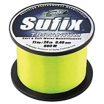 Sufix ASU471169-UNIT Монофиламент Tritanium 1/4 Lbs 1230 m Желтый Neon Chartreuse 0.330 mm