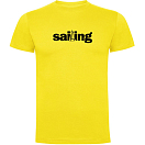 Купить Kruskis CA65500503S285 Футболка с коротким рукавом Word Sailing Желтый Yellow 2XL 7ft.ru в интернет магазине Семь Футов