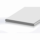 Купить Лата для парусов Bainbridge 40CT 40х3мм сечение прямоугольник из белого стеклопластика 7ft.ru в интернет магазине Семь Футов