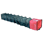 Mivardi M-KNTMS4 Team Square II Keepnet Красный  4.00 m 