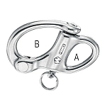 Plastimo 100700 Скоба с неподвижным ушком Grey 50 mm