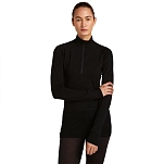 Icebreaker 0a57ckib001l Базовый слой с длинным рукавом 200 ZoneKnit Black 30x25x2