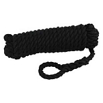 Talamex 01222412 Superlene 12 mm Fender Rope Черный  Black 2.5 m 