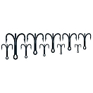 Купить Asari A726BNS-2/0 Saltwater 726 Крюк Черный  Black Nickel (10 pcs) 2/0 7ft.ru в интернет магазине Семь Футов
