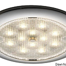 Накладной LED светильник Procion день/ночь 12В 15Вт 143/29Лм белый + красный свет, Osculati 13.442.16
