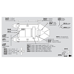 Plastimo P54787 Tender Сливная крышка лодки Бесцветный White