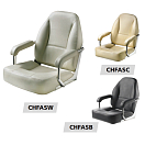 Купить Судовое кресло Vetus V-quipment Master CHFASW 690 x 630 x 595 мм белое поставляется без стойки 7ft.ru в интернет магазине Семь Футов