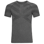 Odlo 110922-15700-XL Базовый слой с коротким рукавом Natural Kinship X Light Серый Grey Melange XL