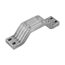 Купить Цинковый анод Tecnoseal 01112 202x47x52мм дуговой для двигателей Yamaha 115-350лс 7ft.ru в интернет магазине Семь Футов