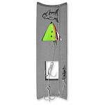 Rhino 4254013 Bait Holder Буровая линия S Желтый Crazy Clown