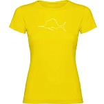 Kruskis 11502302sk032 Футболка с коротким рукавом Sailfish Yellow 30x25x2