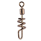Купить Mustad DLT07-10-8 Power Rolling Screw Snap Вертлюги  Black Nickel 10 7ft.ru в интернет магазине Семь Футов