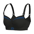 Купить Alé l20193627-03-m Спортивный бюстгальтер средней поддержки Magic Black / Blue 20x12x5 7ft.ru в интернет магазине Семь Футов