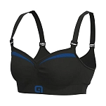 Alé l20193627-03-m Спортивный бюстгальтер средней поддержки Magic Black / Blue 20x12x5