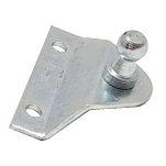 Attwood ATT-SL65SSP3-1 SL65 Плоский кронштейн из нержавеющей стали Серебристый Silver 10 mm 
