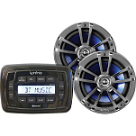 Infinity 464-INFMPK250 MPK250 AM/FM/USB Bluetooth® Стерео пакет Черный