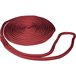 Seachoice 50-39731 Dock Line 9.5 mm Double Braided Nylon Rope Красный Red 6 m 