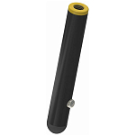 Garbolino competition GOMEE3910-PM Прямой держатель болта с наружной резьбой Черный Black