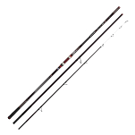 Cinnetic 9689-420 Raycast Red Fire TI RV 45° Flexi Tip Hybrid Удочка Для Серфинга Серебристый Black / Yellow 4.25 m
