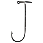 Gamakatsu 140331-00800-00000-00 Drop Shot Jig 90 Крючки С Одним Глазком Черный Black 8/0 