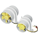 Купить Shurflo 475872 5.5A 12V Линейный вентилятор  White / Yellow 100 mm 7ft.ru в интернет магазине Семь Футов