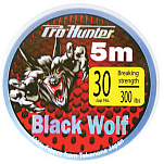 Prohunter D6500103 Black Wolf 5 m Плетеный  Black 200 Lbs
