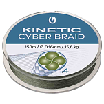 Kinetic F503-024-098 Cyber 4 Плетеный 150 M Зеленый  Dusty Green 0.140 mm 