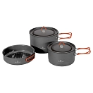 Купить Robens 690367 Набор посуды Basecamp Pro Ceramic XL  Black 7ft.ru в интернет магазине Семь Футов