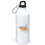 Kruskis MD4049S101C399 Бутылка Compass Bear 800ml  White