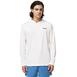 Oakley FOA404288-100-L Рашгард с длинным рукавом Rainbow RC Hooded Белая White L