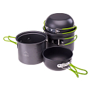 Купить Elbrus M000161472- Hike Pro Кулинарный набор  Grey / Lime 7ft.ru в интернет магазине Семь Футов