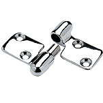 Seachoice 50-35111 Motor Коробчатая петля Серебристый Chrome 3 5/16 x 2 1/8´´ 