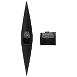 Oru kayak oky102-bla-st-02 складная байдарка Bay st Black / Black 84x36x74 373 x 64 cm