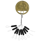 Купить SPRO 004618-00088-00000-00 Soft Sticks Пробки Черный  Black 2XL  7ft.ru в интернет магазине Семь Футов