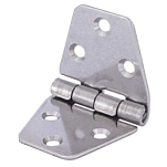 Euromarine 004433 Нержавеющая сталь Hexagonal Петля 2 единицы Silver 100 x 40 mm