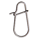 Купить Daiwa 16512002 Small K Скрепки Для Бумаг Серебристый 10 pcs L  7ft.ru в интернет магазине Семь Футов