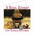 Купить Открытка "A reel expert" Nauticalia 3351 150x150мм 7ft.ru в интернет магазине Семь Футов