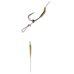 Nash T6430-TP крючок с бородкой Ring Blow Back  Grey 6