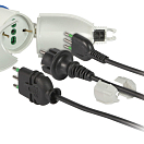 Переходник берегового питания Fanton 73020 16A 250B IP44 под розетки Schuko, Osculati 14.338.00