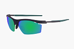 Спортивные очки с диоптриями Demetz Lazer-Run / Black Matt / Green Matt Pink with Green Mirror Cat.3, rx-011/lazerrunr5168rv64