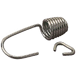 Sea-dog line 354-6571061 Shock Cord Клип крюк Серебристый Grey 3/8´´ 