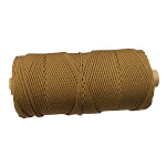 Cavalieri 801692 Palamiti 500 m Плетеная накидка Золотистый Brown 2 mm 