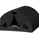 TESSILMARE BINO90 Профиль ПВХ / причальное крыло / черный / на метр