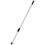 Kinetic G159-006-057 Алюминиевый полюс Белая  Silver 2.00 m 