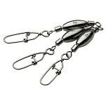 Kinetic F622-007-094 Weighted Dual Защелкивающийся шарнир Черный Black 7 g 