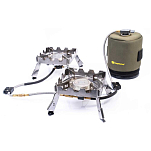 Ridgemonkey RM-QCPRO-FS-UNIT Quad Connect Pro Full Kit Печь  Silver