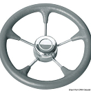 Soft polyurethane steering wheel cone grey 350mm, 45.128.02