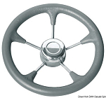 Soft polyurethane steering wheel cone grey 350mm, 45.128.02